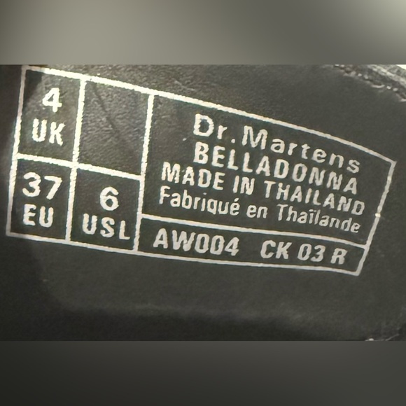 Dr. Martens belladonna Shiny Black Oxfords - Picture 10 of 10